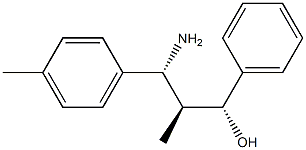 (1R,2S,3R)-3-Amino-2-methyl-1-phenyl-3-(p-tolyl)propan-1-ol Struktur