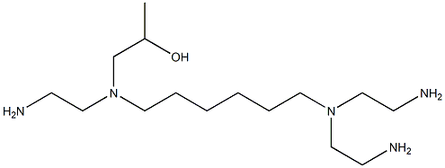 1-[N-(2-Aminoethyl)-N-[6-[bis(2-aminoethyl)amino]hexyl]amino]-2-propanol|