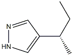 [S,(+)]-4-sec-Butyl-1H-pyrazole 结构式