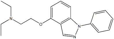 1-Phenyl-4-[2-(diethylamino)ethoxy]-1H-indazole