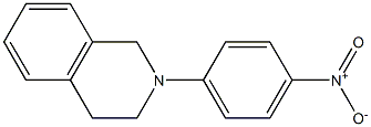 1,2,3,4-Tetrahydro-2-(4-nitrophenyl)isoquinoline Struktur