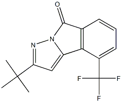 2-tert-Butyl-4-(trifluoromethyl)-8H-pyrazolo[5,1-a]isoindol-8-one Structure