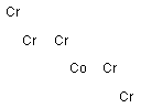 ペンタクロム-コバルト 化学構造式