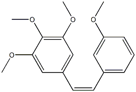 (Z)-3,3',4',5'-Tetramethoxystilbene