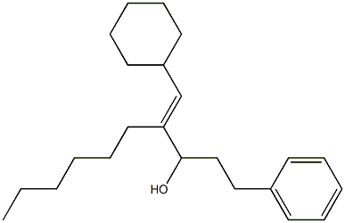 (E)-1-Cyclohexyl-2-hexyl-5-phenyl-1-penten-3-ol