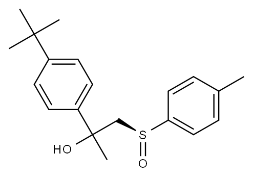 (S)-1-Methyl-1-(4-tert-butylphenyl)-2-(4-methylphenylsulfinyl)ethanol