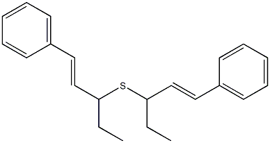 Ethylcinnamyl sulfide Struktur