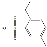 p-Cymene-3-sulfonic acid Structure
