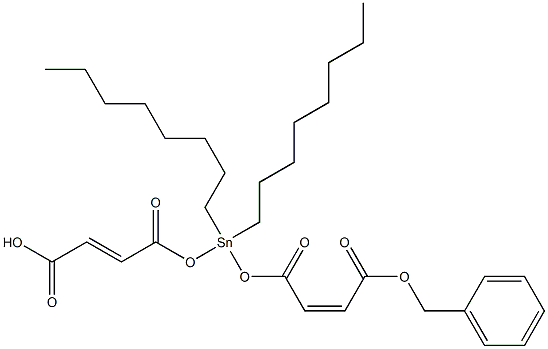 3,3'-[Dioctylstannanediylbis(oxycarbonyl)]bis[(Z)-acrylic acid benzyl] ester