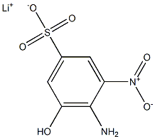  4-Amino-5-hydroxy-3-nitrobenzenesulfonic acid lithium salt