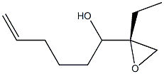 2-Ethyl-2-[(S)-1-hydroxy-5-hexenyl]oxirane Struktur