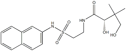 [S,(-)]-2,4-Dihydroxy-3,3-dimethyl-N-[2-(2-naphtylsulfamoyl)ethyl]butyramide