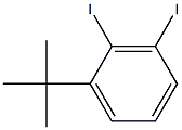 1-tert-Butyl-2,3-diiodobenzene Struktur