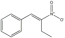 (E)-1-エチル-2-フェニル-1-ニトロエテン 化学構造式