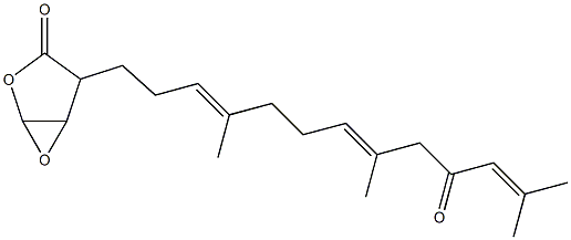(6E,10E)-2,6,10-Trimethyl-13-[(4,5-epoxy-2-oxotetrahydrofuran)-3-yl]trideca-2,6,10-trien-4-one|