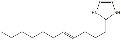 2-(4-Undecenyl)-4-imidazoline Structure