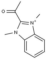 2-Acetyl-1,3-dimethyl-3H-benzimidazol-1-ium