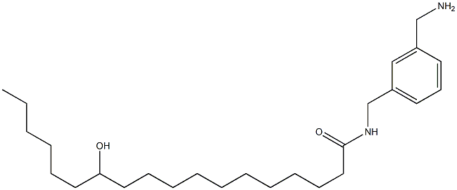 12-Hydroxy-N-(3-aminomethylbenzyl)stearamide