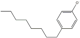4-Octylphenolate Structure