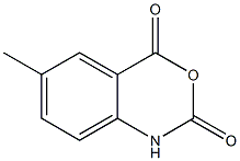 6-Methyl-1H-3,1-benzoxazine-2,4-dione Structure
