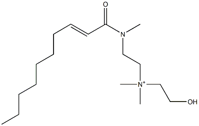  2-[N-(2-Decenoyl)-N-methylamino]-N-(2-hydroxyethyl)-N,N-dimethylethanaminium