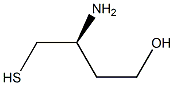 [S,(+)]-3-Amino-4-mercapto-1-butanol Structure