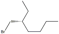 [R,(-)]-1-Bromo-2-ethylhexane Struktur