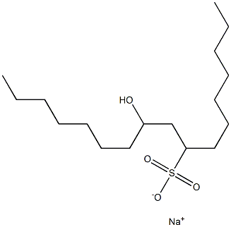10-Hydroxyheptadecane-8-sulfonic acid sodium salt