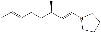 (-)-1-[(R,E)-3,7-Dimethyl-1,6-octadienyl]pyrrolidine