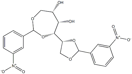 1-O,2-O:3-O,6-O-Bis(3-nitrobenzylidene)-L-glucitol|