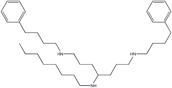  N,N''-Bis(4-phenylbutyl)-N'-octylheptane-1,4,7-triamine