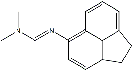 N2-(5-Acenaphthenyl)-N1,N1-dimethylformamidine Structure