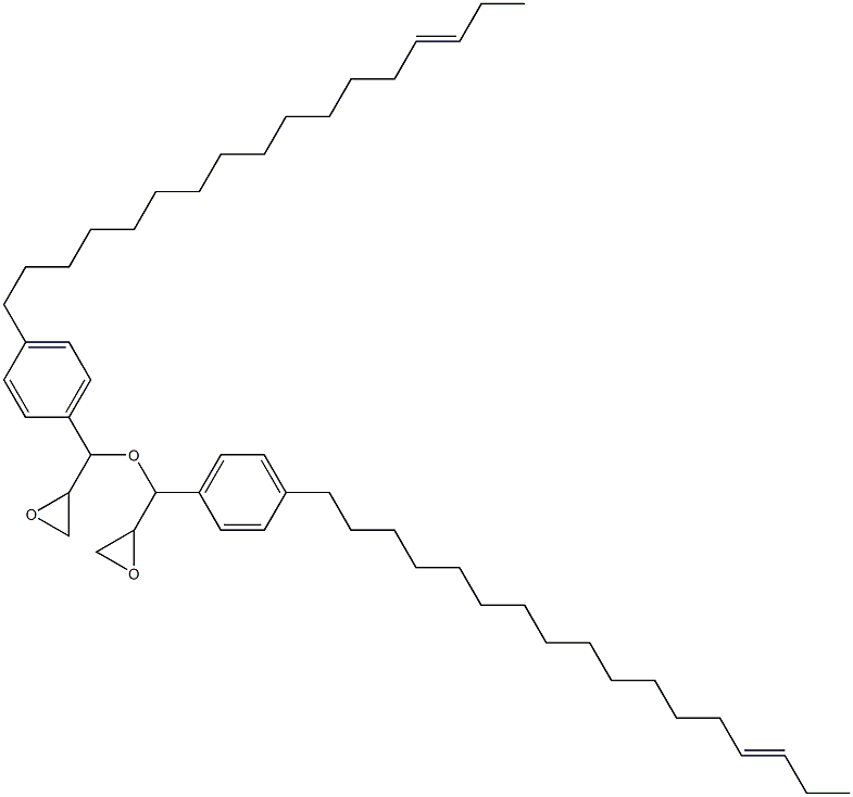 4-(14-Heptadecenyl)phenylglycidyl ether 结构式