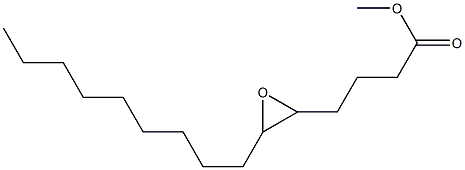 5,6-Epoxypentadecanoic acid methyl ester Struktur