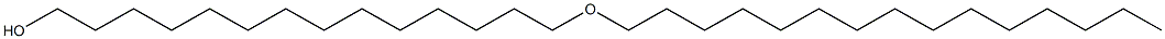 14-Pentadecyloxy-1-tetradecanol Structure