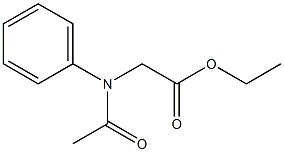 (-)-N-Acetyl-D-phenylglycine ethyl ester Structure