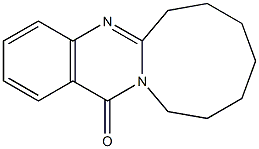 2,3-Heptano-3,4-dihydroquinazoline-4-one Structure