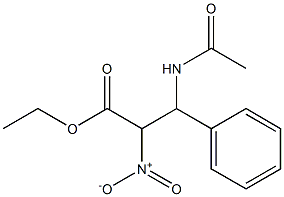 3-(Acetylamino)-2-nitro-3-phenylpropanoic acid ethyl ester