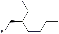 [S,(+)]-1-Bromo-2-ethylhexane Struktur