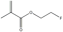 Methacrylic acid 2-fluoroethyl ester Structure