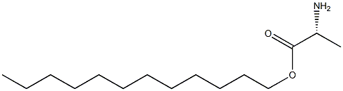 (R)-2-Aminopropanoic acid dodecyl ester Struktur