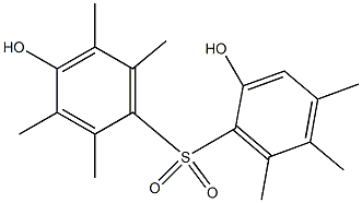 2',4-Dihydroxy-2,3,4',5,5',6,6'-heptamethyl[sulfonylbisbenzene]|