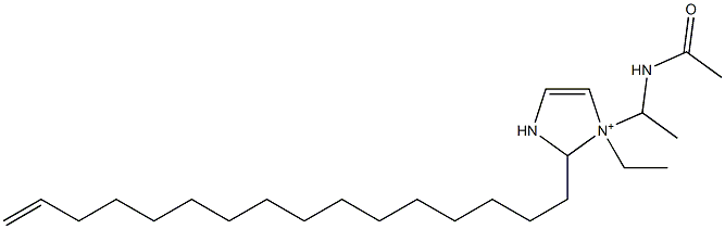 1-[1-(Acetylamino)ethyl]-1-ethyl-2-(15-hexadecenyl)-4-imidazoline-1-ium