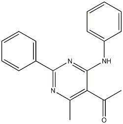5-Acetyl-N,2-diphenyl-6-methylpyrimidin-4-amine