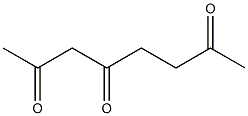 2,4,7-Octanetrione Struktur