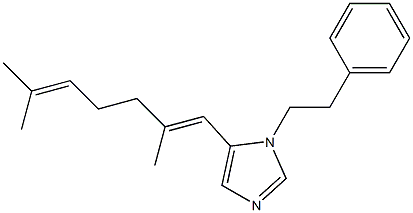 1-Phenethyl-5-[(E)-2,6-dimethyl-1,5-heptadienyl]-1H-imidazole