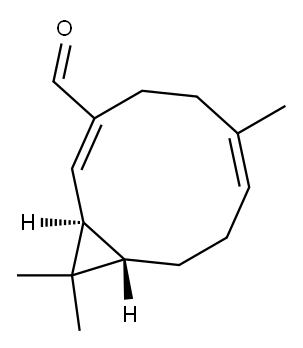  (1E,5E,9S,10S)-5,11,11-Trimethyl-9,10-methanocyclodeca-1,5-diene-2-carbaldehyde