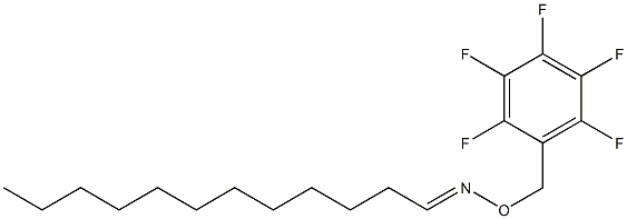 Dodecanal O-[(pentafluorophenyl)methyl]oxime