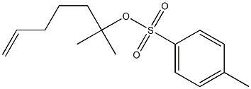 2-Methyl-6-hepten-2-ol tosylate Structure