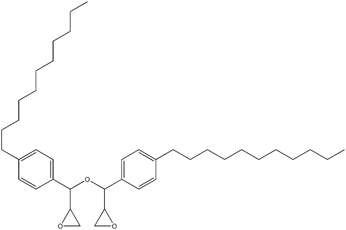 4-Undecylphenylglycidyl ether Struktur